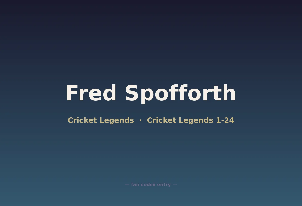 Fred Spofforth