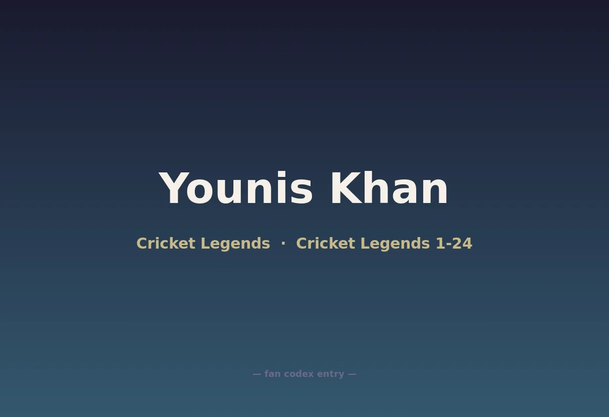 Younis Khan
