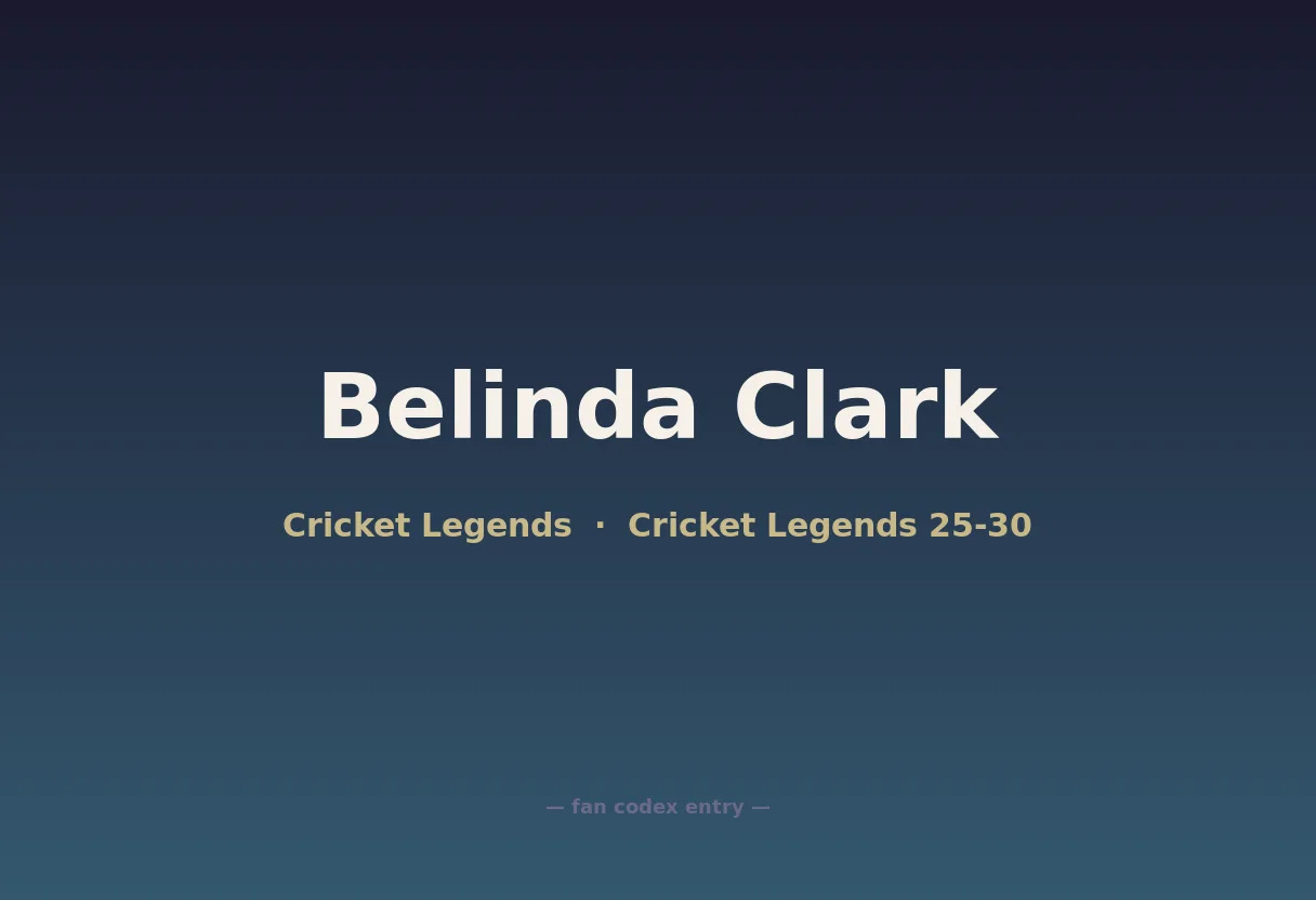 Belinda Clark